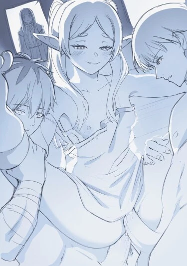 Провожающая в групповой секс Фрирен