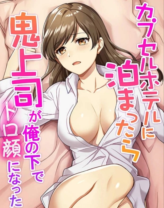 Когда мы остановилась в капсульном отеле, моя начальница начала приставать ко мне!