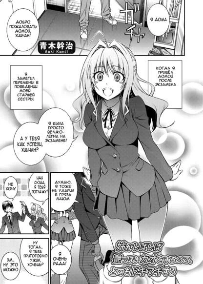 Ane ga Shibashiba Tsuyappoi Kao o Suru node